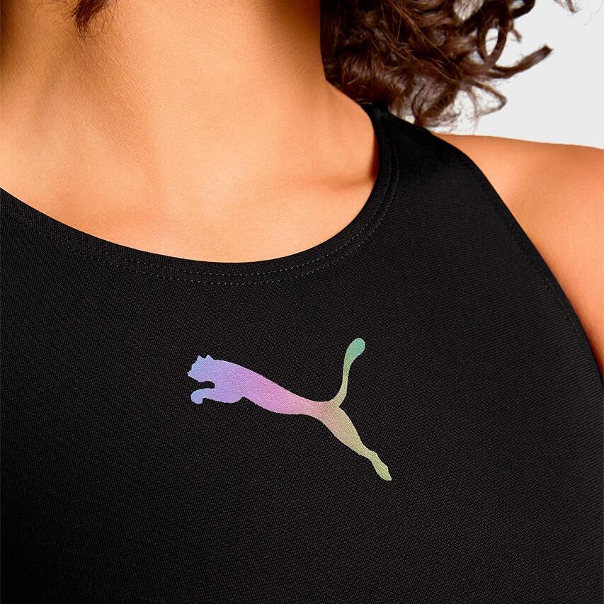 Dames Racerback Badpak Zwart 6/6