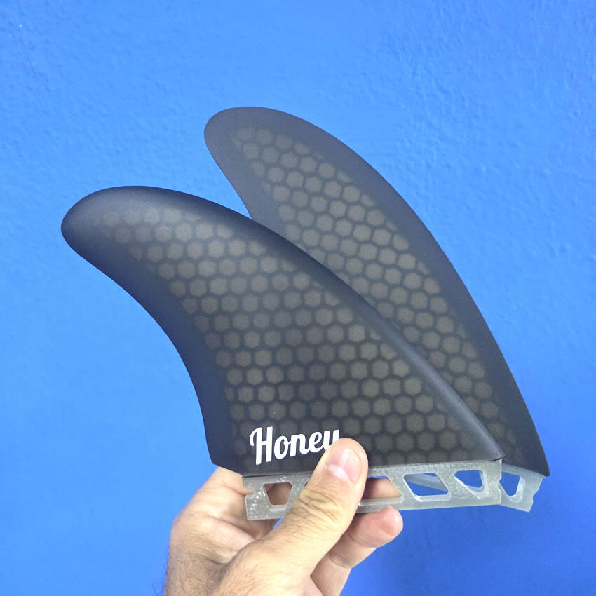 Quillas Honey Twin Fin Performer HC Black 2/2