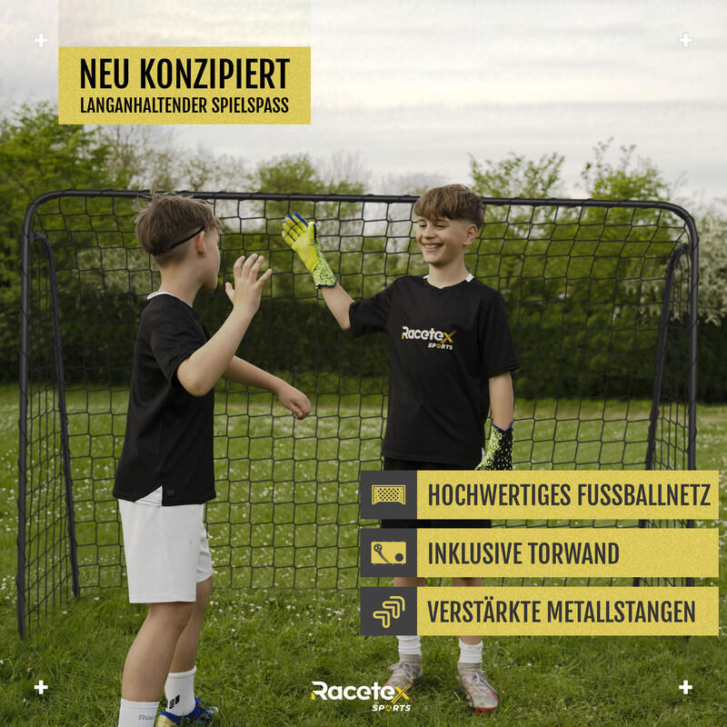 RACETEX Goal Galaxy Fußballtor 213x153 cm 6/6
