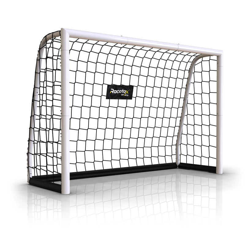 RACETEX Goal Metallic - Stahlfußballtor 180×120 cm 1/7