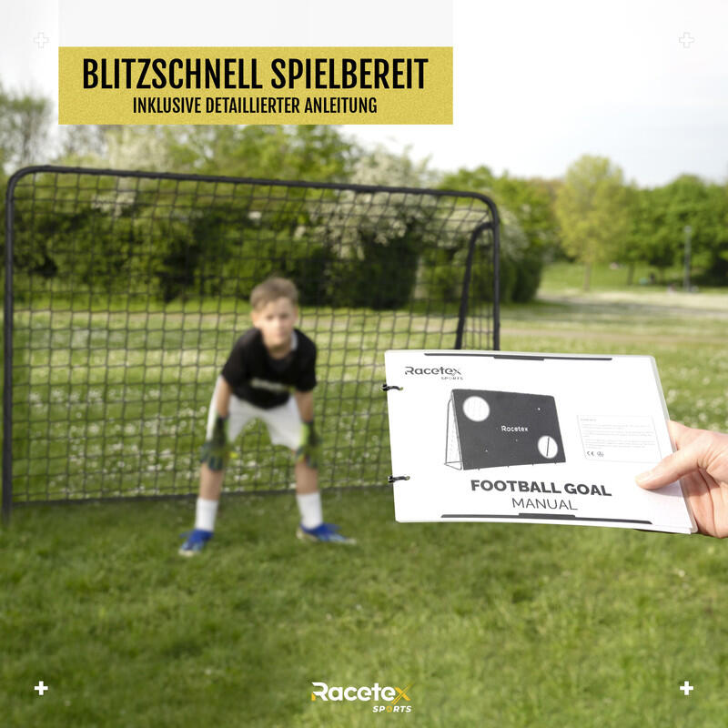 RACETEX Goal Galaxy Fußballtor 213x153 cm 4/6