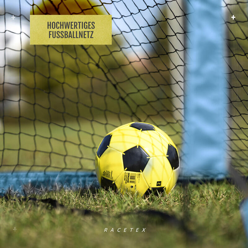 RACETEX 2er Pop-Up Fußballtor Set Kinder, hellblau 5/7