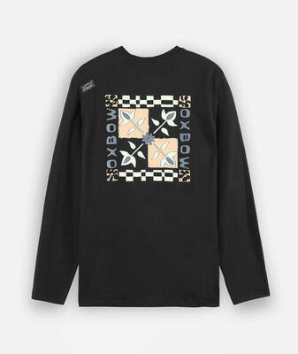T-shirt met lange mouwen tile