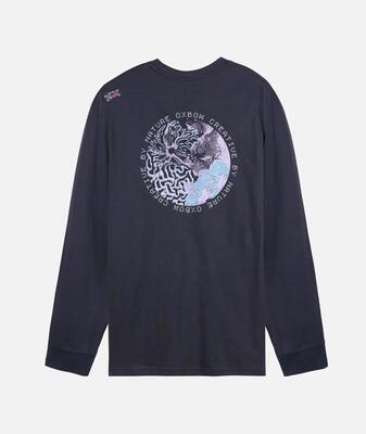 T-shirt met lange mouwen coral