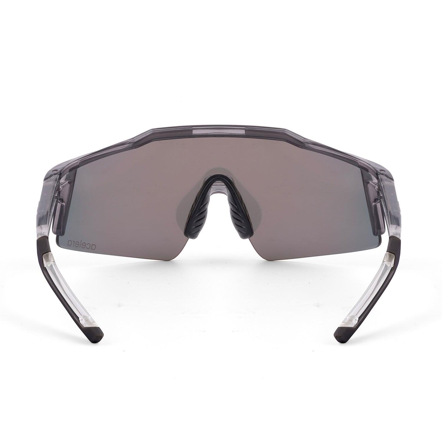 Pro Fahrradbrille photochrom & polarisiert – 2 Gläser – Grau 4/5