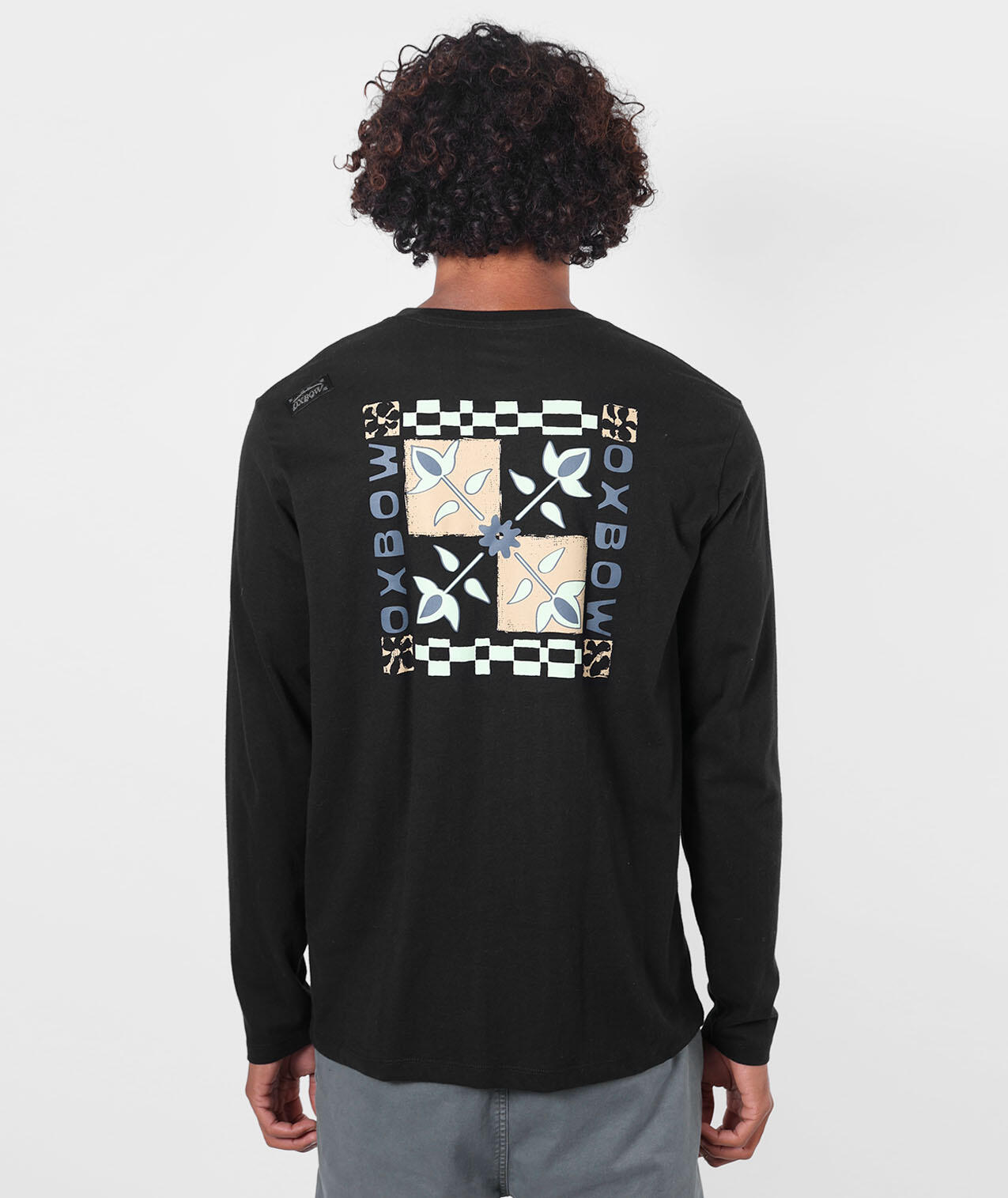 T-shirt a maniche lunghe TILE 4/5