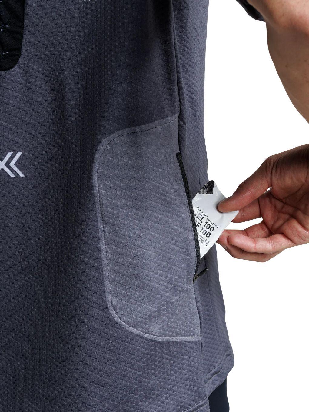 Maillot Manches Courtes X-Bionic Corefusion Gravel Gris Homme 5/7