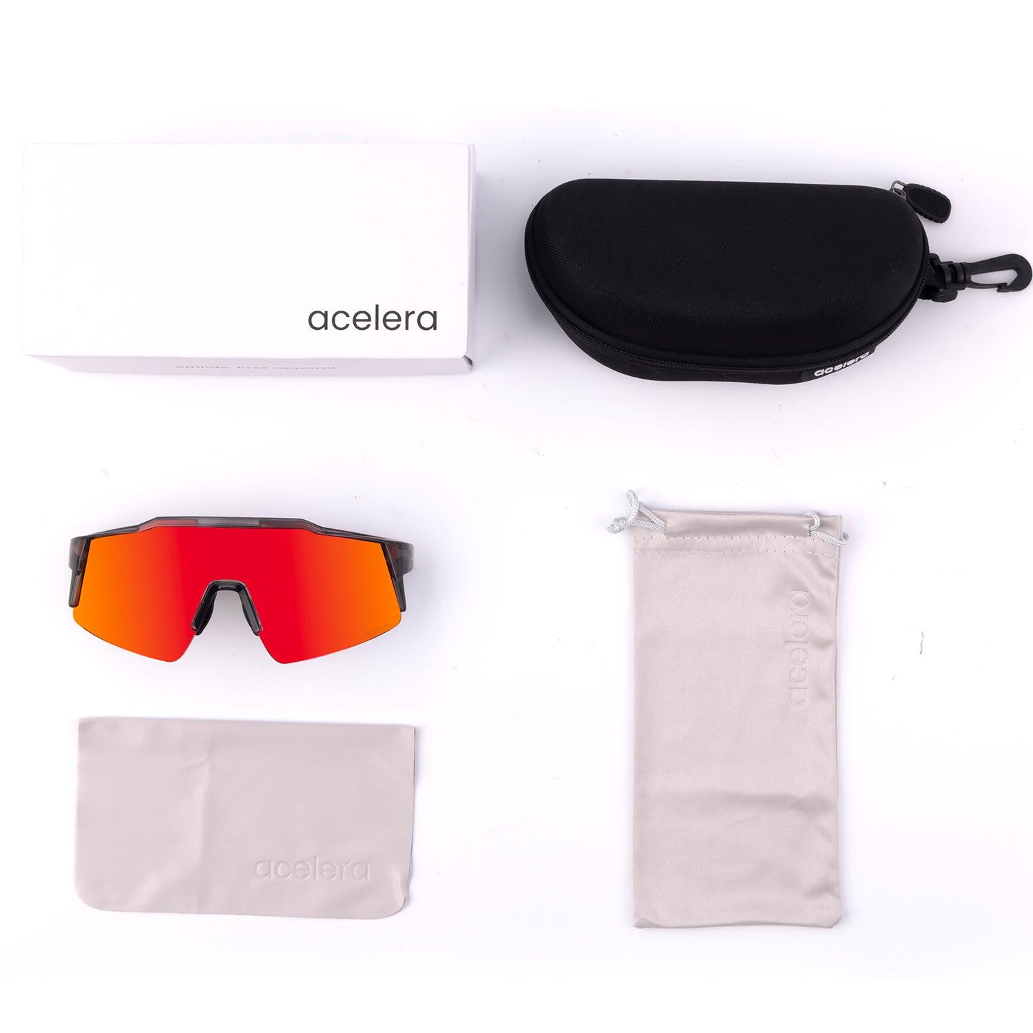 Pro Fahrradbrille photochrom & polarisiert – 2 Gläser – Grau 2/5