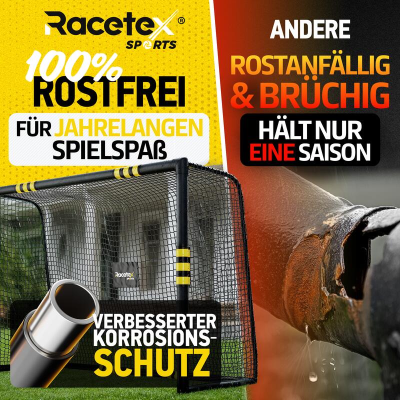 RACETEX Fußballtor BIG 180 x 120 cm 3/7