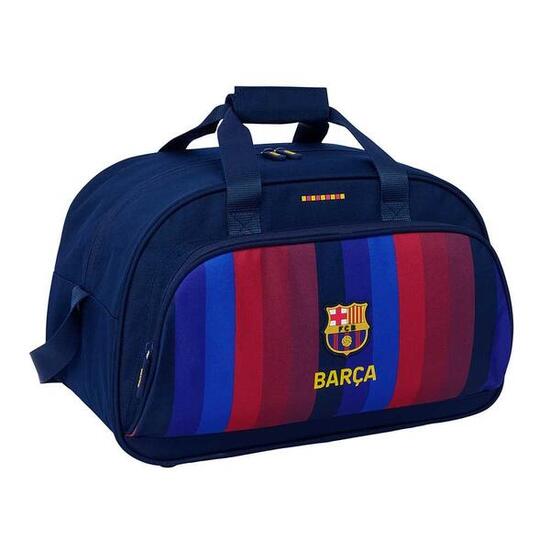 FC Barcelona Sporttasche für Erwachsene mit verstellbarem Schultergurt – Blau