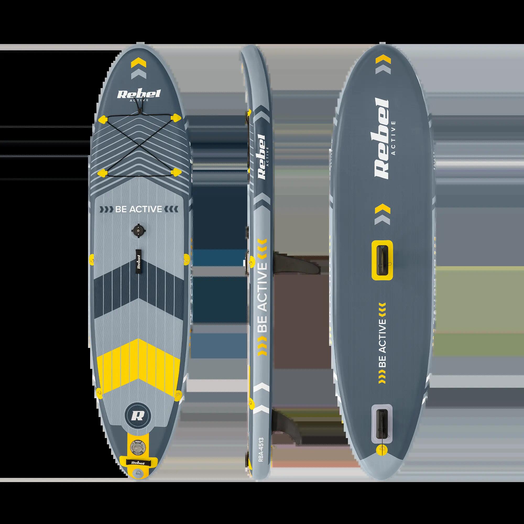 Deska SUP windsurfing pompowana do pływania 305 cm wiosło zestaw żagiel 2/7