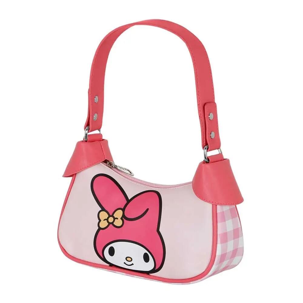 Borsa per bambini My Melody con tracolla e chiusura a cerniera - Rosa 3/4