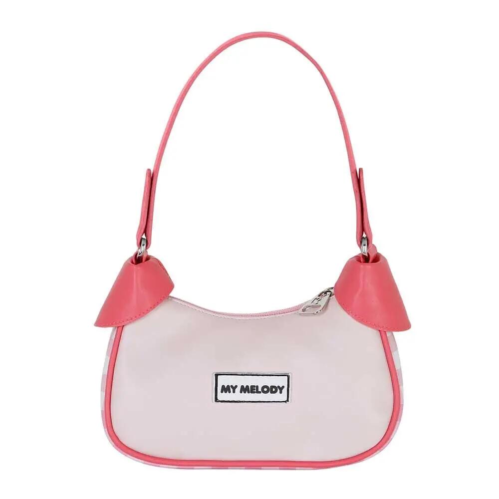 Borsa per bambini My Melody con tracolla e chiusura a cerniera - Rosa 2/4