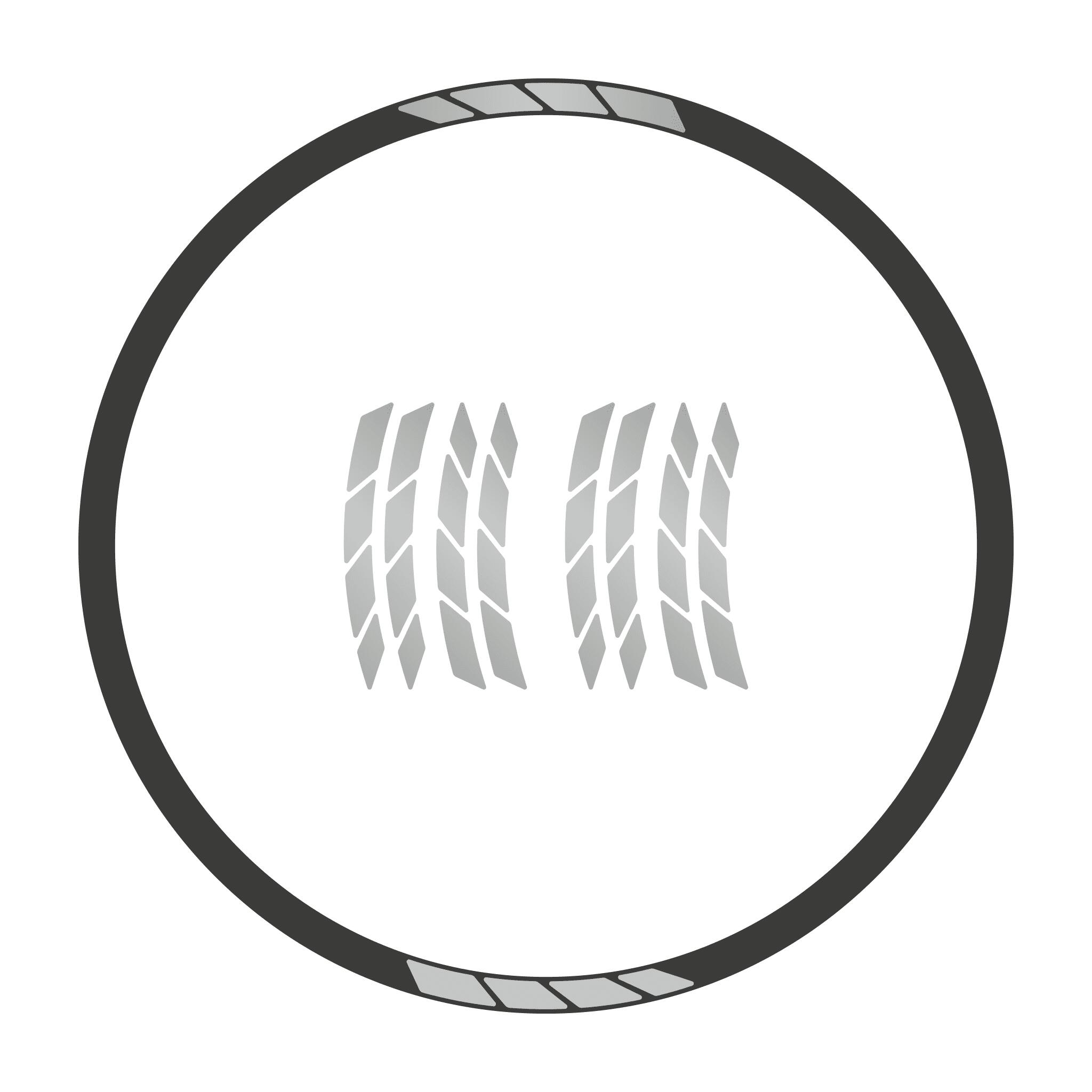 reflektierende Sticker für Fahrradfelgen – erhöhte Sichtbarkeit & Sicherheit 3/4