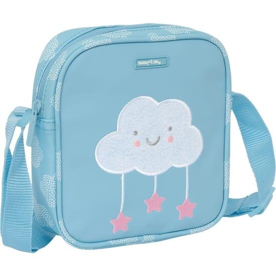Sac de sport Benetton pour adulte avec bandoulière réglable, gris argenté