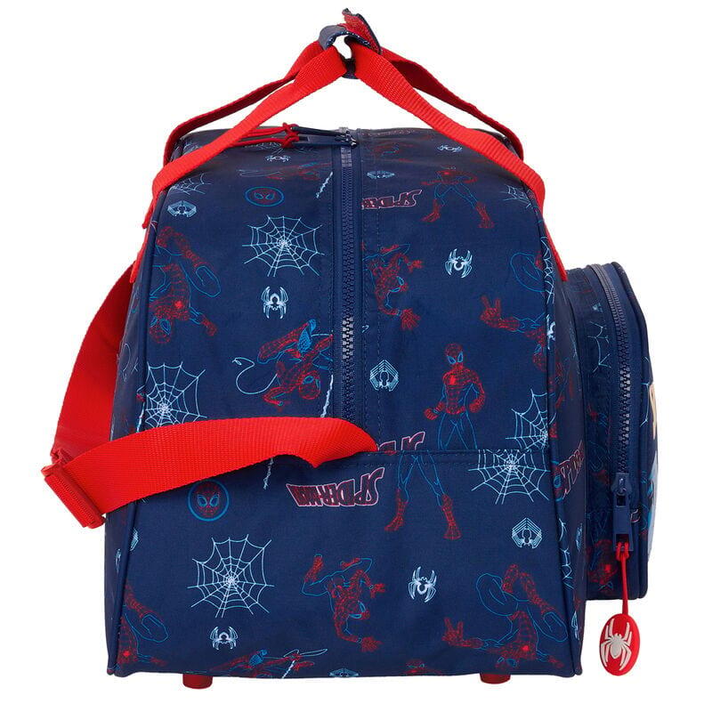 Bolsa de praia infantil Mickey Mouse em poliéster com fecho de zíper, rosa claro 3/3