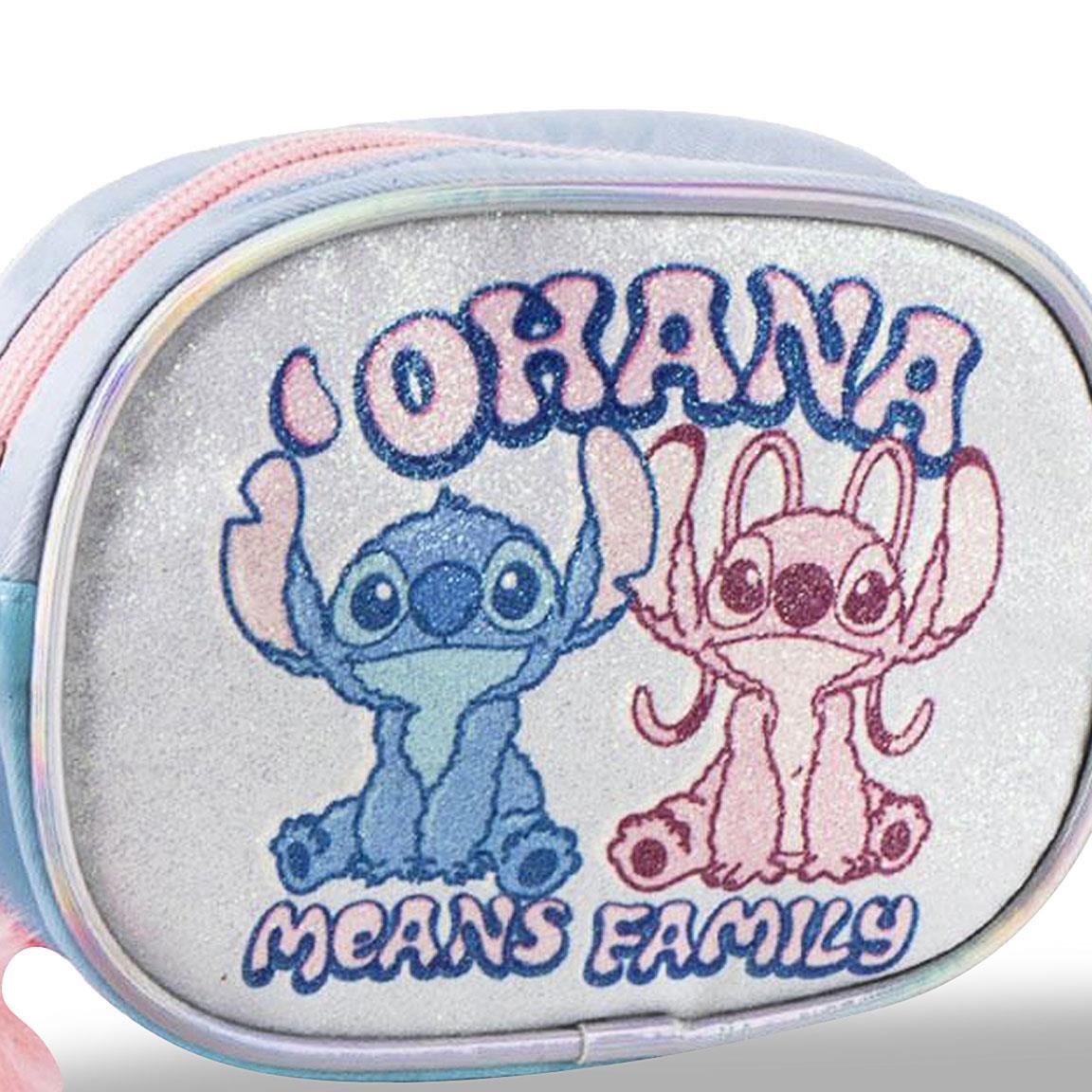 Bolsa infantil Inside Out 2 com alça ajustável, roxa. 3/6