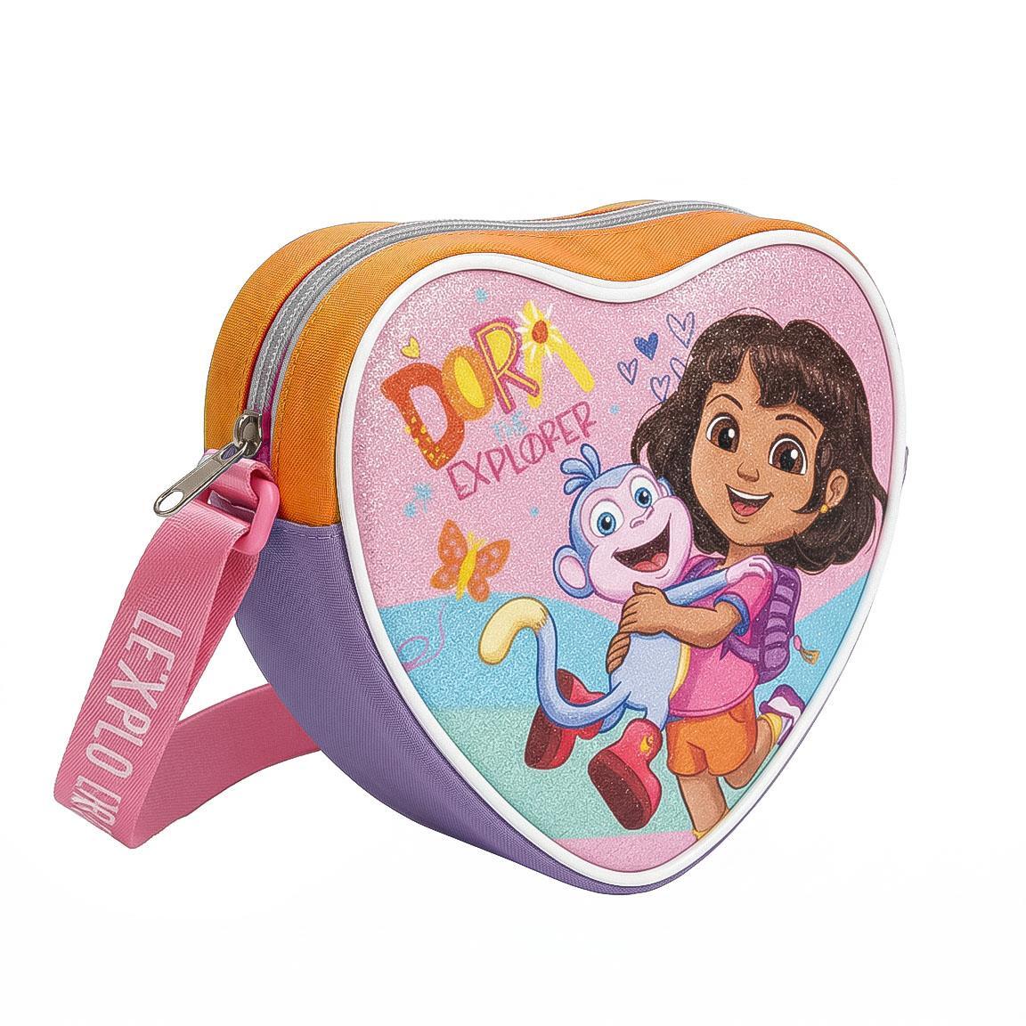 Sac à dos Dora l'exploratrice pour enfants, avec bandoulière, en polyester 1/6