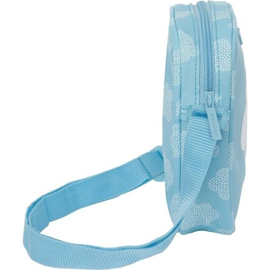 Sac de sport Benetton pour adulte avec bandoulière réglable, gris argenté 3/3