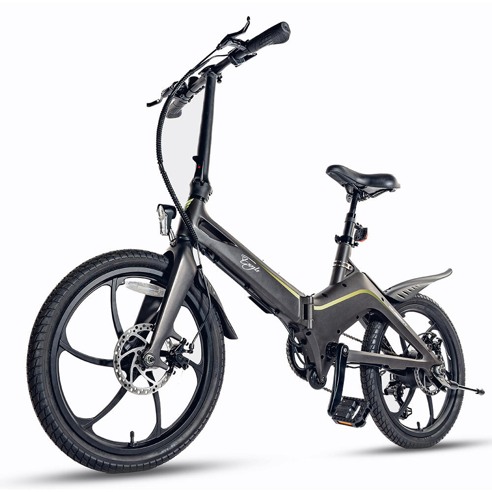 Bicicleta elétrica dobrável e leve ONEBOT S9-Eagle, com bateria de 36V 10,2Ah.