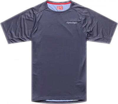 Troy lee designs skyline pro-shirt met korte mouwen, grijs