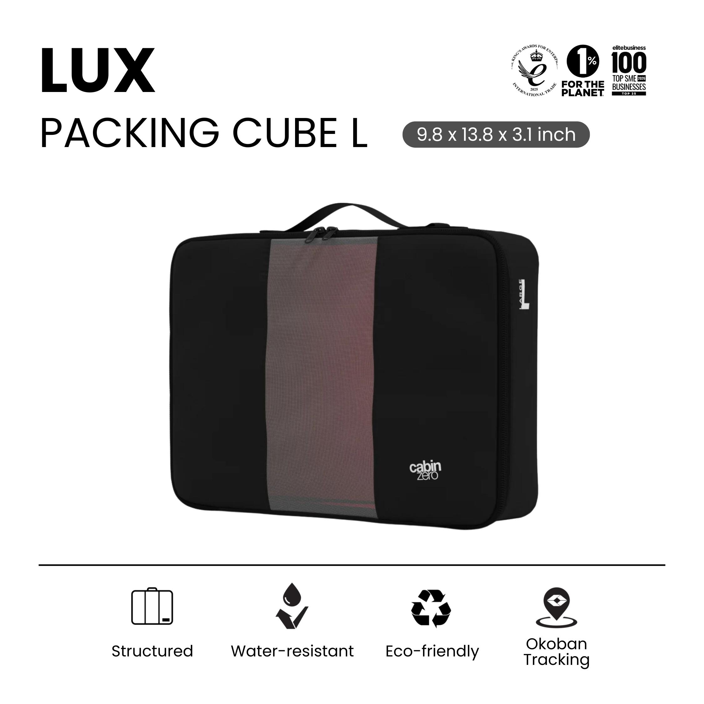 Organizer podróżny CabinZero Lux Packing Cube Large 11.5 L - absolute black 2/8