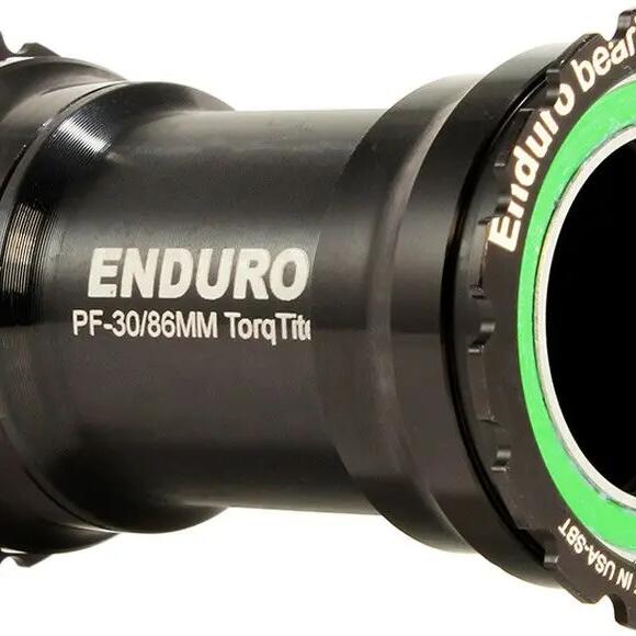 Enduro Bearings TorqTite BB386 Bottom Bracket Shell for 30mm Black