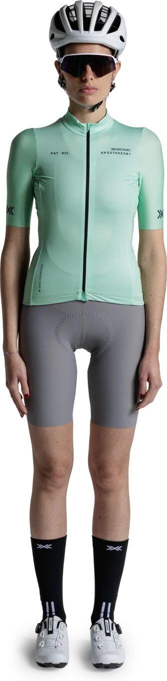 X-Bionic Corefusion Ride kortarmshirt voor dames, groen 6/7