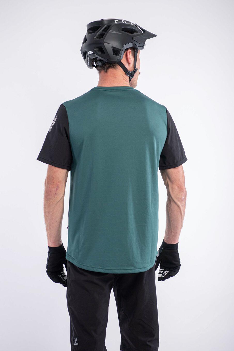 Maillot Manches Courtes Animoz Wild Vert 2/3