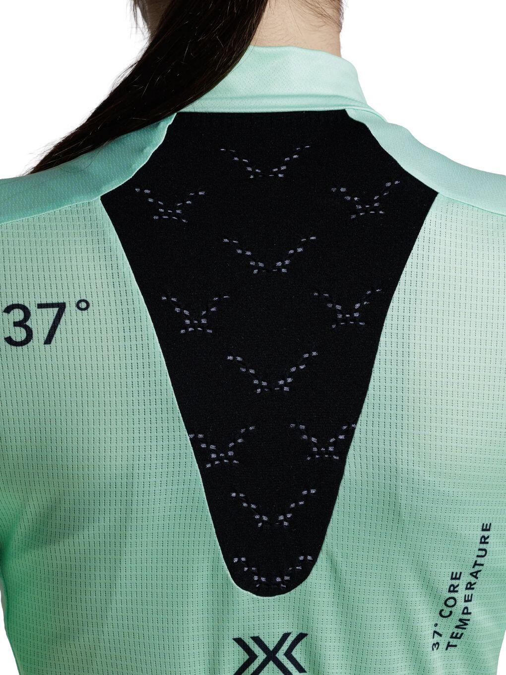 X-Bionic Corefusion Ride kortarmshirt voor dames, groen 4/7