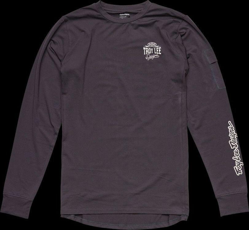 Troy Lee Designs Ruckus Ride Grijs T-shirt met lange mouwen 5/7