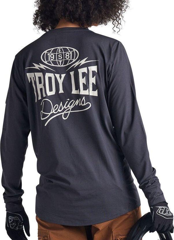 Troy Lee Designs Ruckus Ride Grijs T-shirt met lange mouwen 4/7