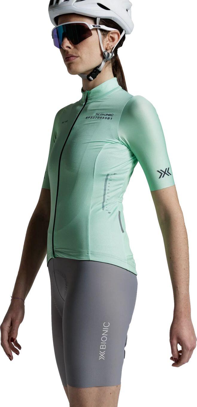 X-Bionic Corefusion Ride kortarmshirt voor dames, groen 2/7