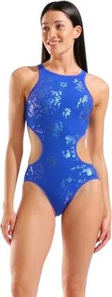 Maillot de Bain 1 Pièce Arena One Neon Femme Bleu