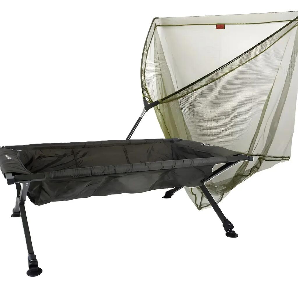 Carp Landing Set - 42 Inch Landing Net and XXL Carp Cradle - Carry Bag