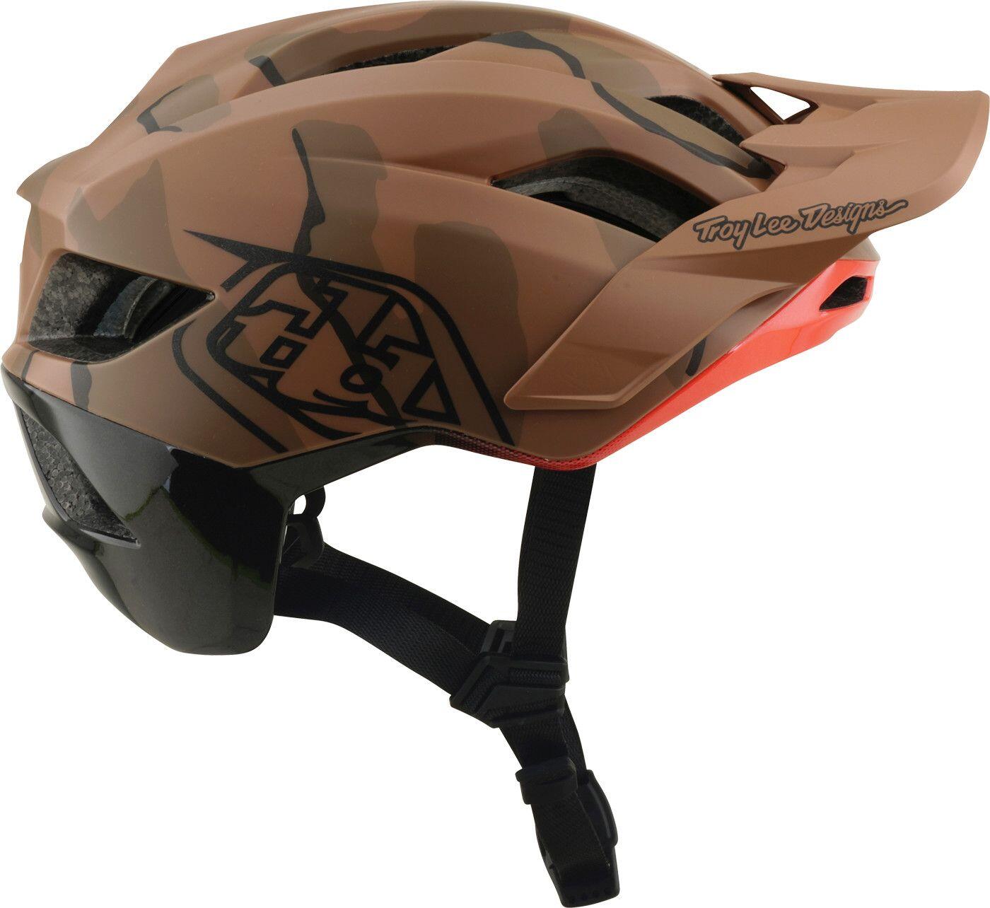 Casco da MTB Troy Lee Designs Flowline SE Mips Badge Sienna Camo 5/7