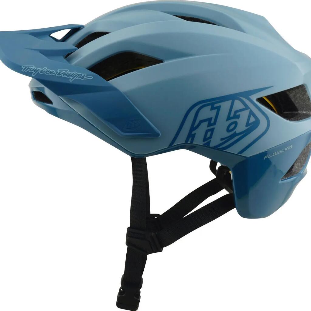 Troy Lee Designs Flowline Mips Point DawnBlue Sapphire Mountain Bike Helmet