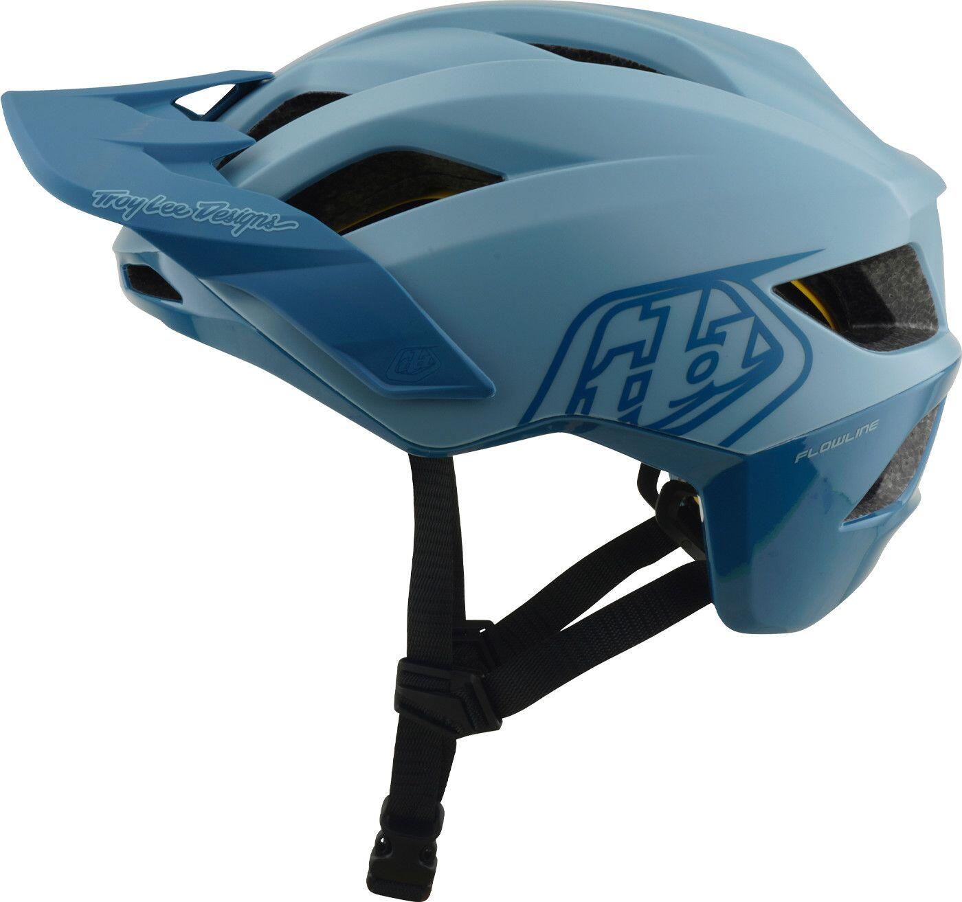 Casque VTT Troy Lee Designs Flowline Mips Point DawnBlue Sapphire 1/7