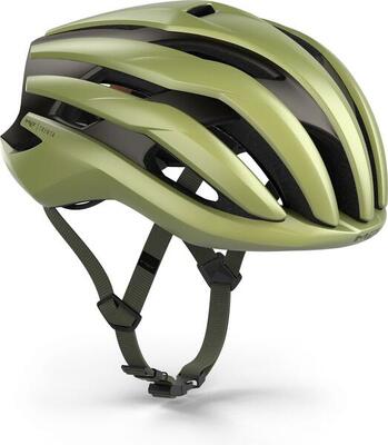 Met trenta mips racefietshelm, groen