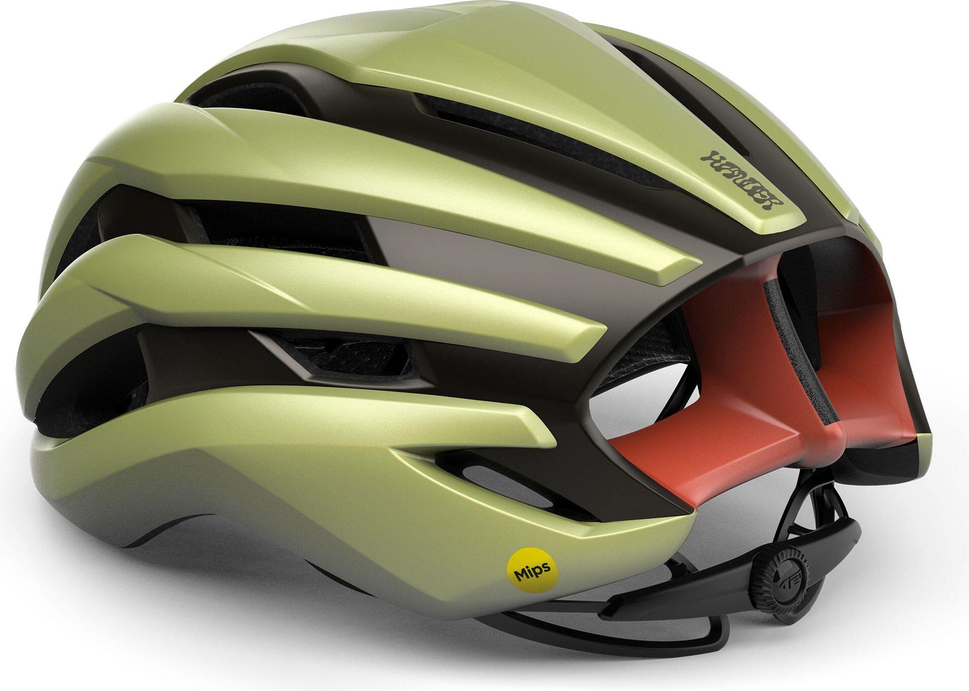 MET Trenta Mips Rennradhelm, grün 4/5