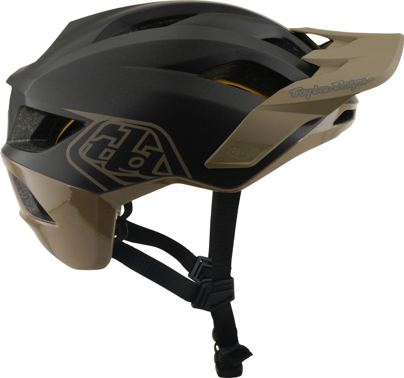 Casco da MTB Troy Lee Designs Flowline Mips Point Charcoal Timber 5/7