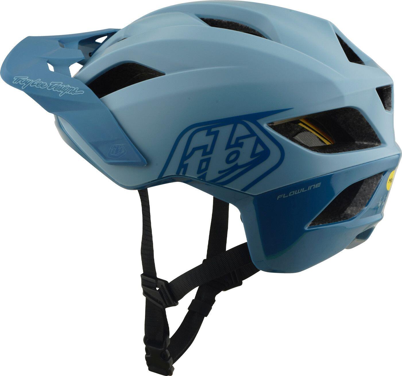 Casque VTT Troy Lee Designs Flowline Mips Point DawnBlue Sapphire 2/7