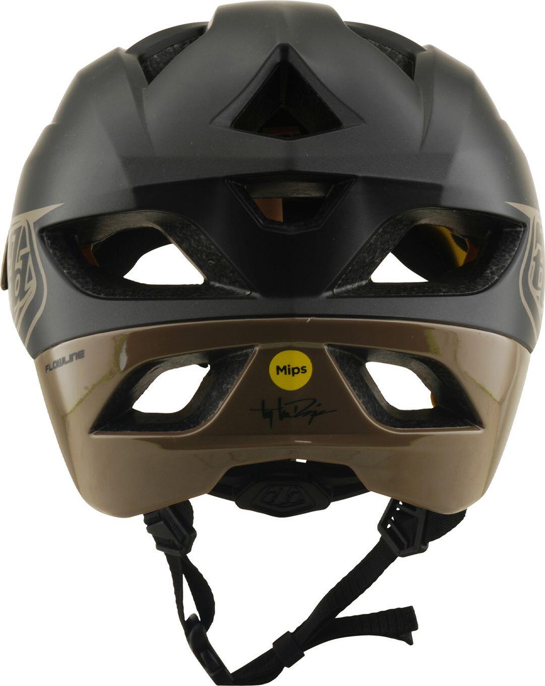 Casco da MTB Troy Lee Designs Flowline Mips Point Charcoal Timber 3/7