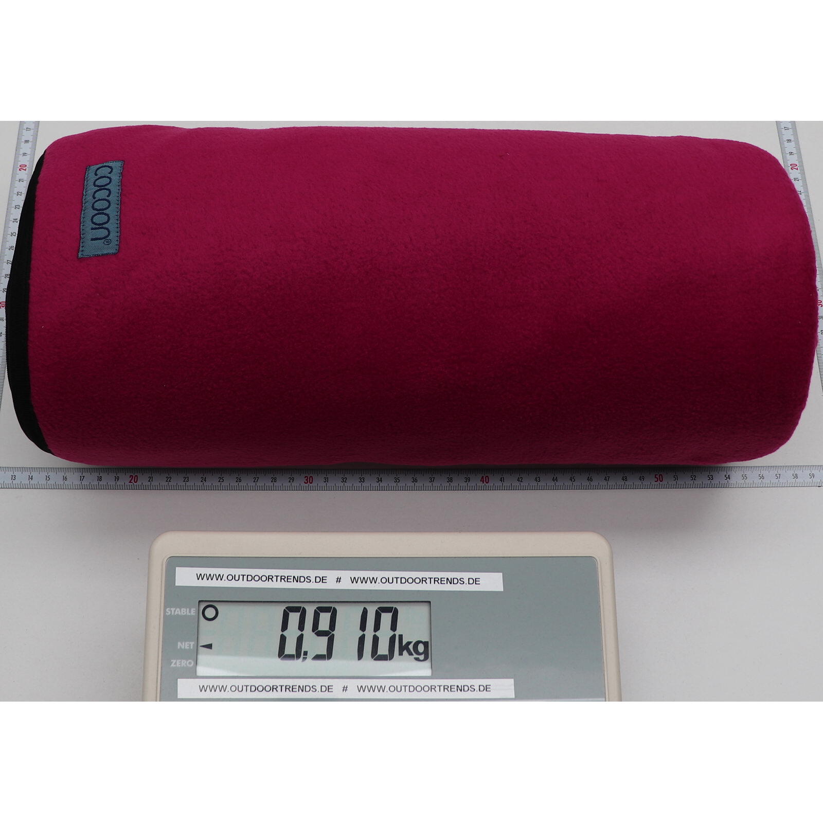 Koc Cocoon Fleece Blanket - blue pacific 2/2