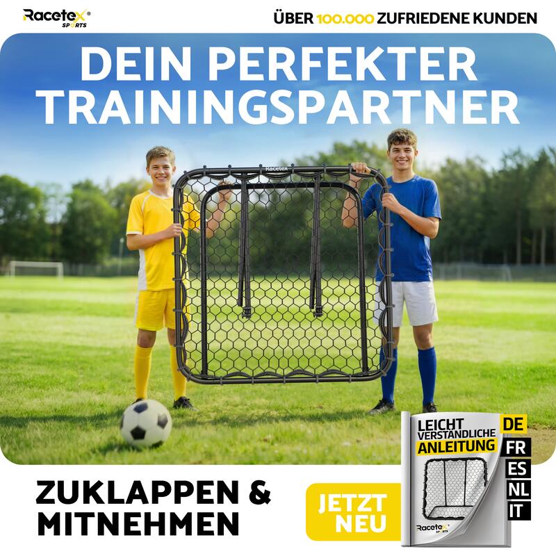 RACETEX Rebounder XXL 125 x 125 cm 6/6
