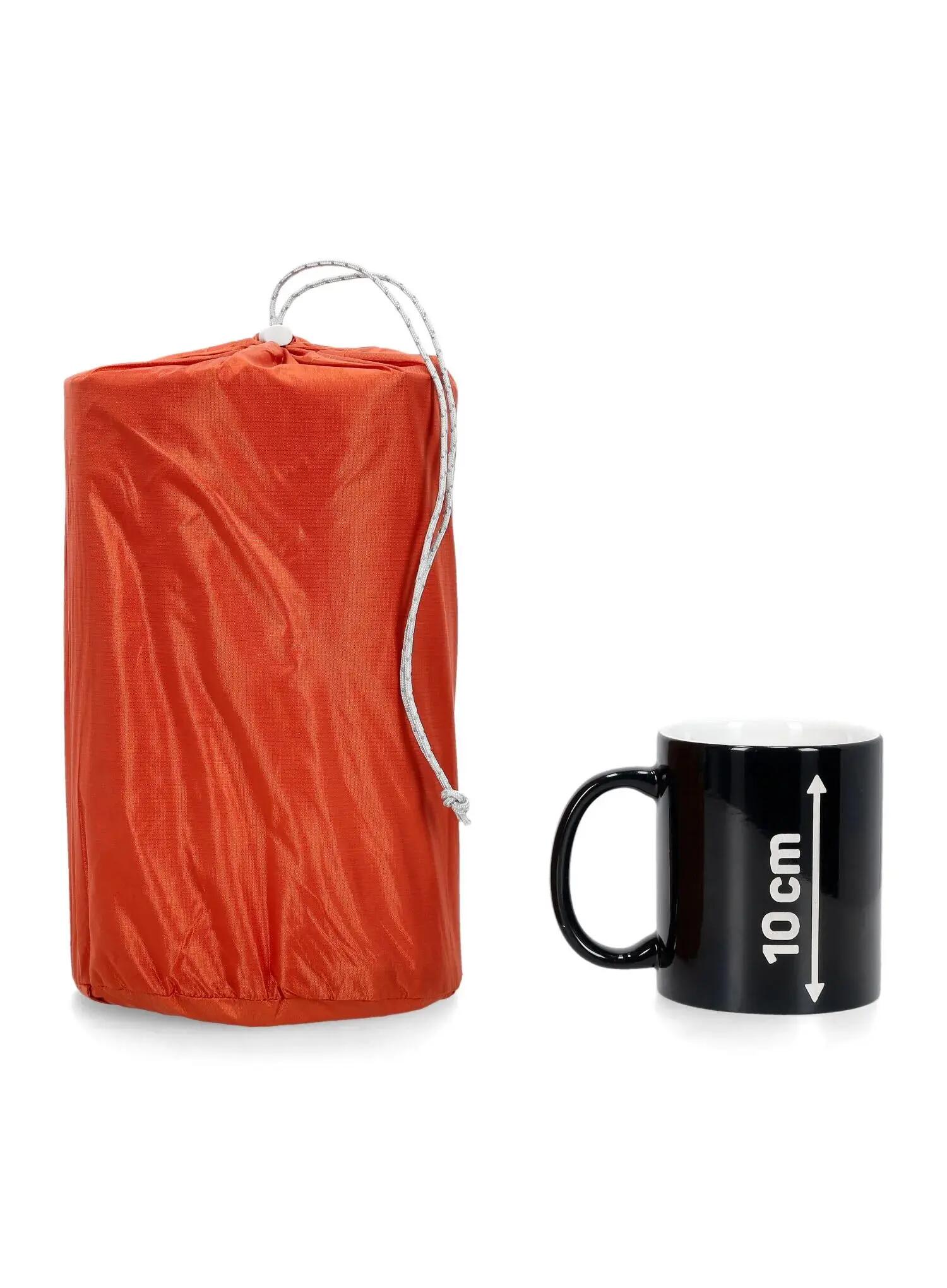 Materac dmuchany Big Agnes Rapide Sl Insulated Tent Floor Pad Tapered - orange 5/6