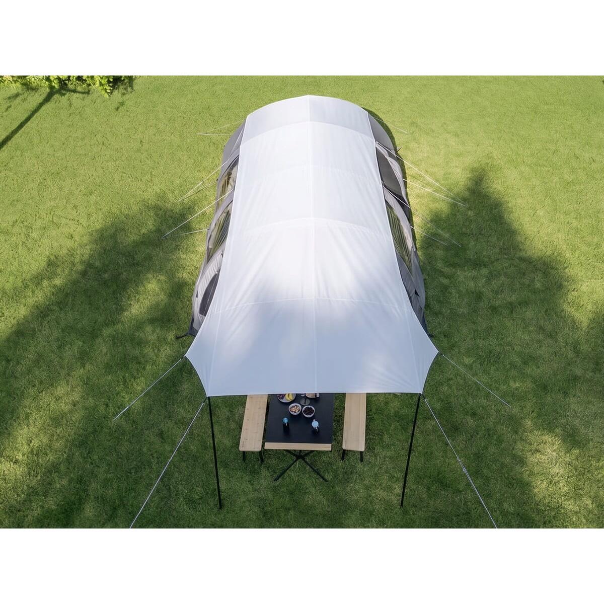 pagode tent kopen Pagodetent PartyZone 5x5m Wit PVC – Koop nu bij Dancover Barriers & Covers Large Party Tents: temporary Couleur Hamac:noir