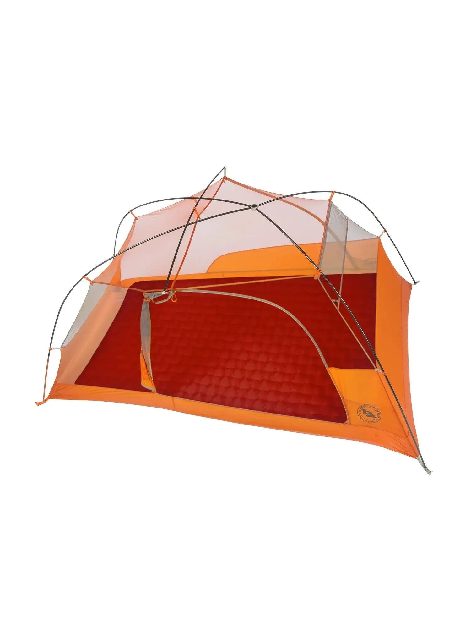 Materac dmuchany Big Agnes Rapide Sl Insulated Tent Floor Pad Tapered - orange 2/6