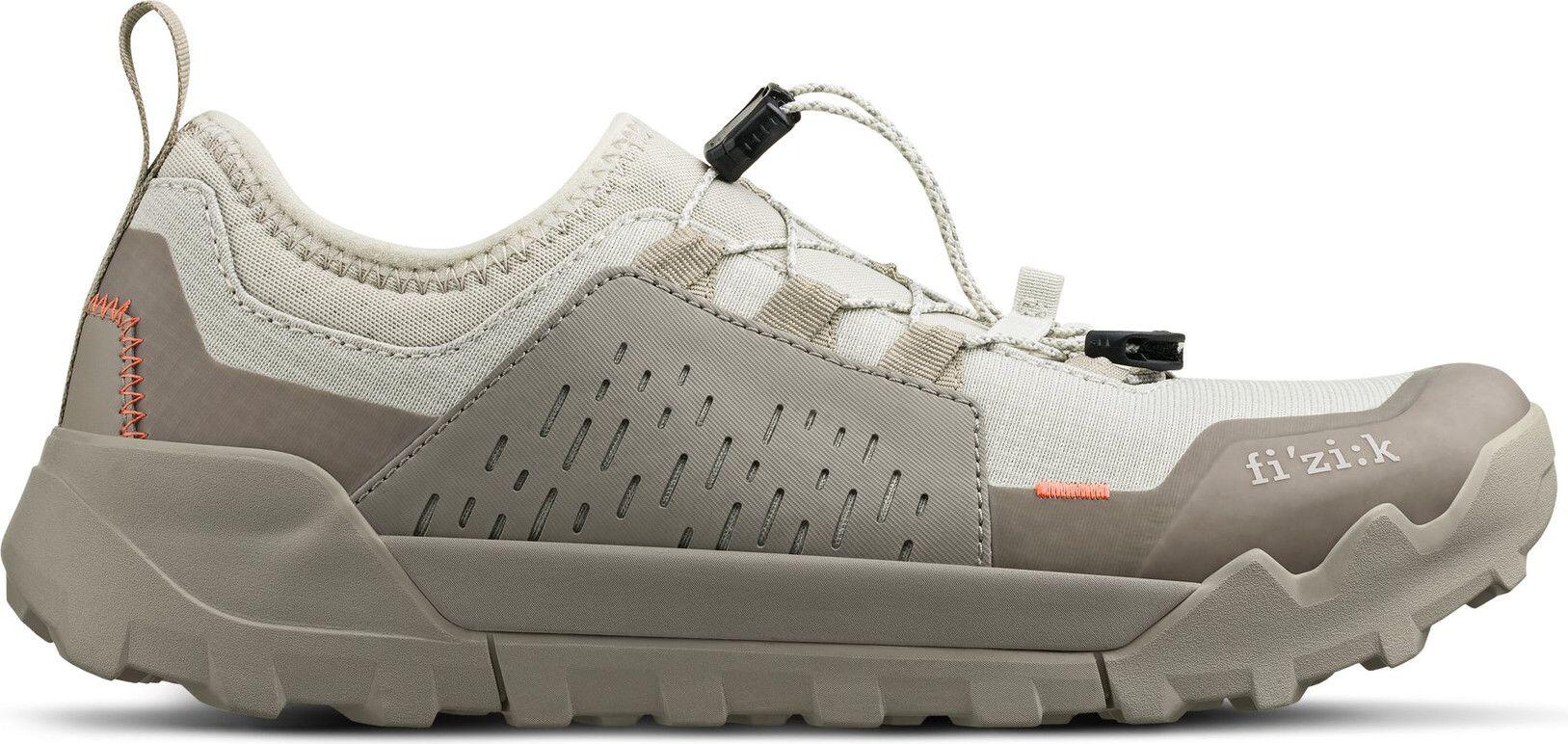 Chaussures VTT pour Pédale Plate Fizik Ergolace 2 Flat Blanc/Beige 1/7