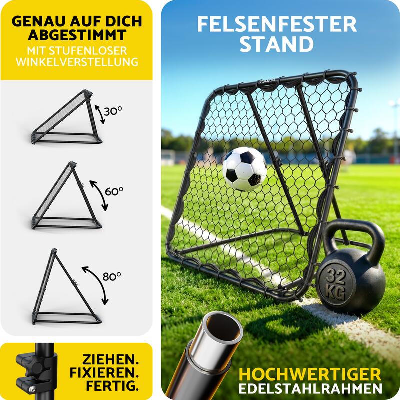 RACETEX Rebounder XXL 125 x 125 cm 3/6